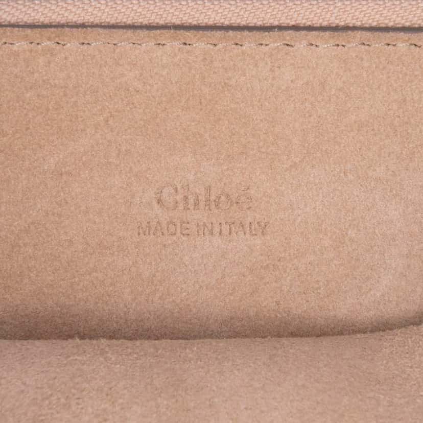 Chloé Medium Leather Faye Shoulder Bag Brown Leather Good condition - Box View