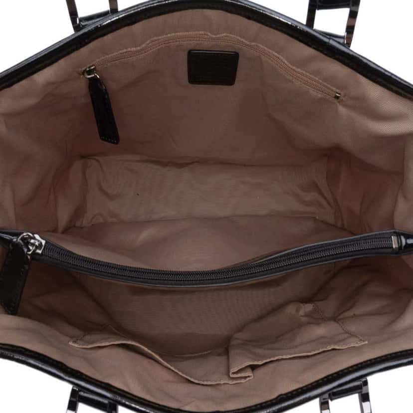 Burberry Supernova Check Coated Canvas Tote Brown Canvas Good condition - Model View