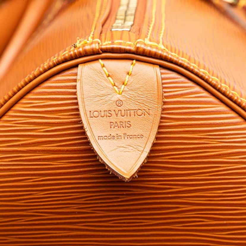 Louis Vuitton Epi Keepall 45 Brown Leather Good condition - Box View