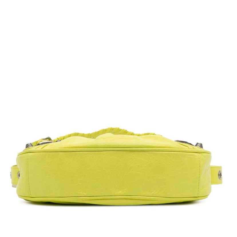 Balenciaga Lambskin Motocross Le Cagole XS Yellow Leather Very good condition - Inside View