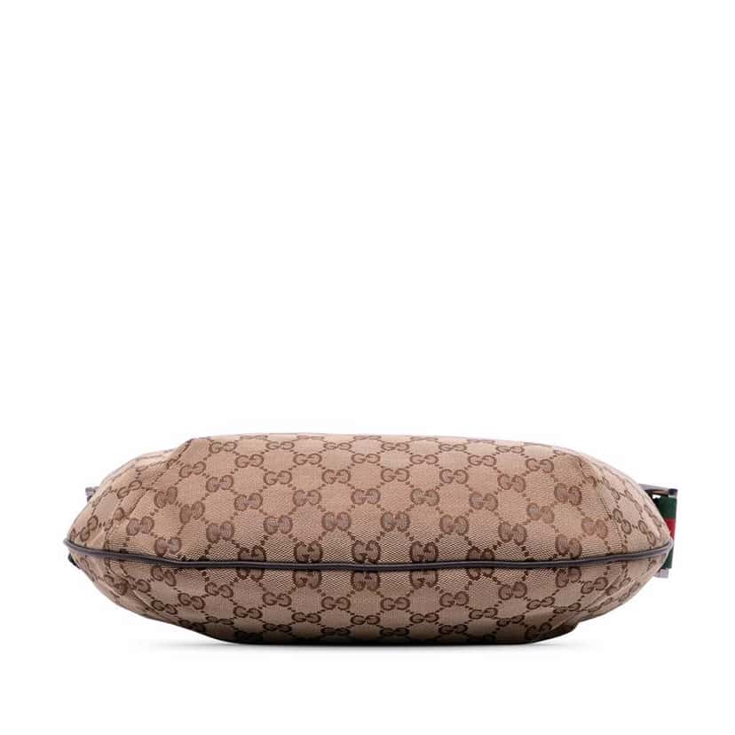 Gucci GG Canvas Web Crossbody Brown Canvas Good condition - Inside View