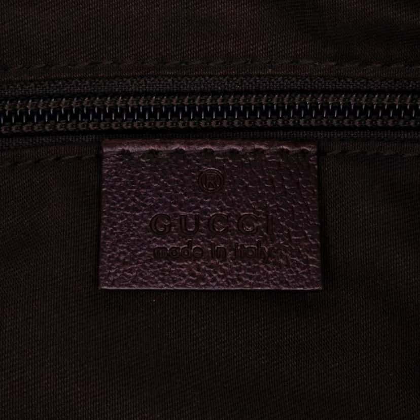 Gucci GG Canvas Web Crossbody Brown Canvas Good condition - Box View