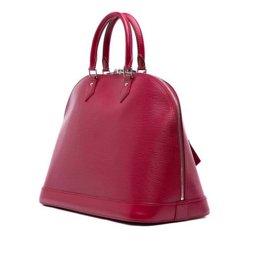 Louis Vuitton Epi Alma GM Pink Leather Good condition - Back View