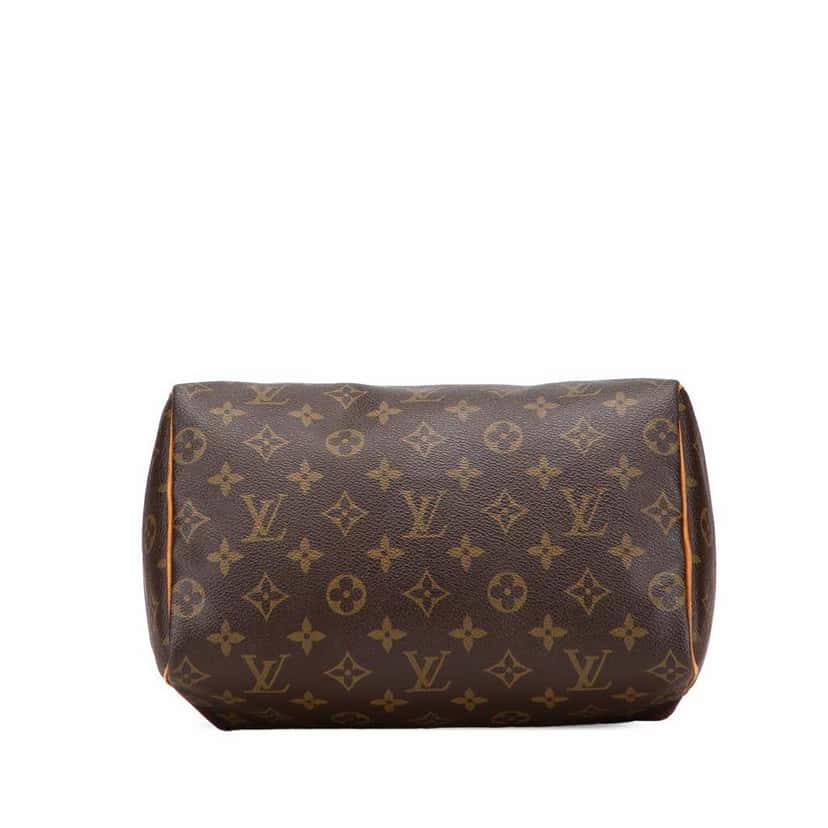 Louis Vuitton Monogram Speedy 25 Brown Canvas Good condition - Inside View