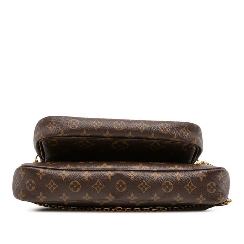 Louis Vuitton Monogram Multi Pochette Accessoires Brown Canvas Good condition - Inside View