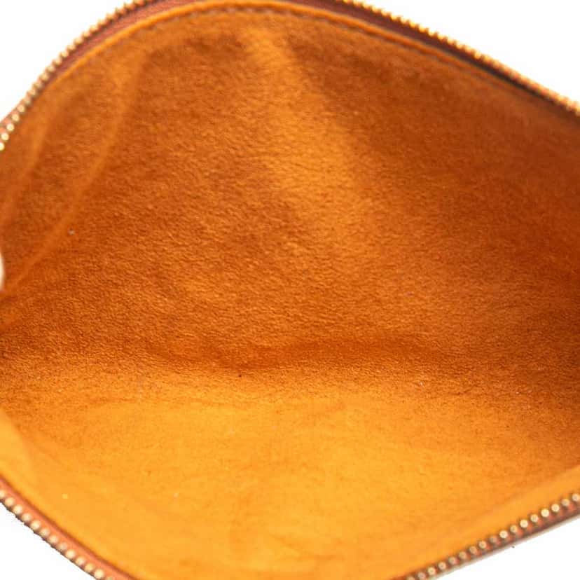 Louis Vuitton Epi Pochette Accessoires Brown Leather Good condition - Model View