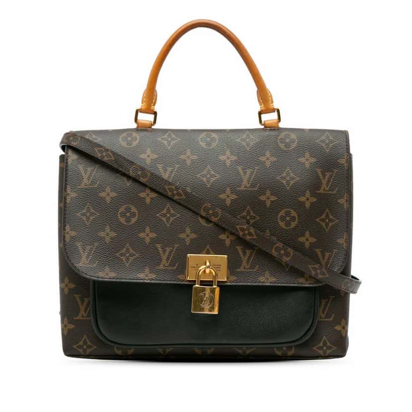 Louis Vuitton Monogram Marignan Brown Canvas Good condition - Front View