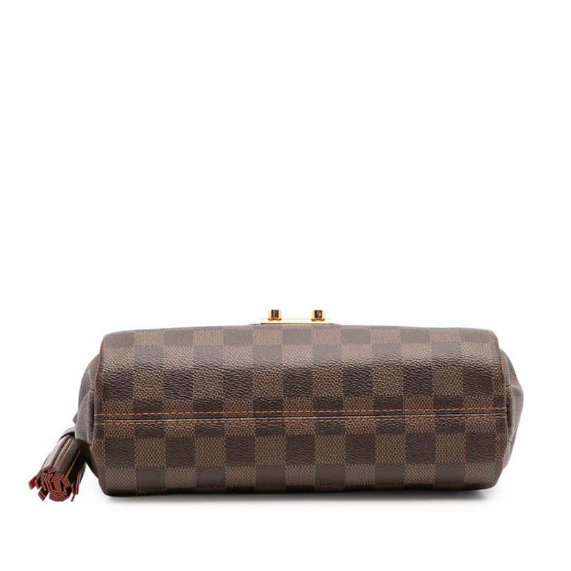 Louis Vuitton Damier Ebene Croisette Brown Canvas Good condition - Inside View