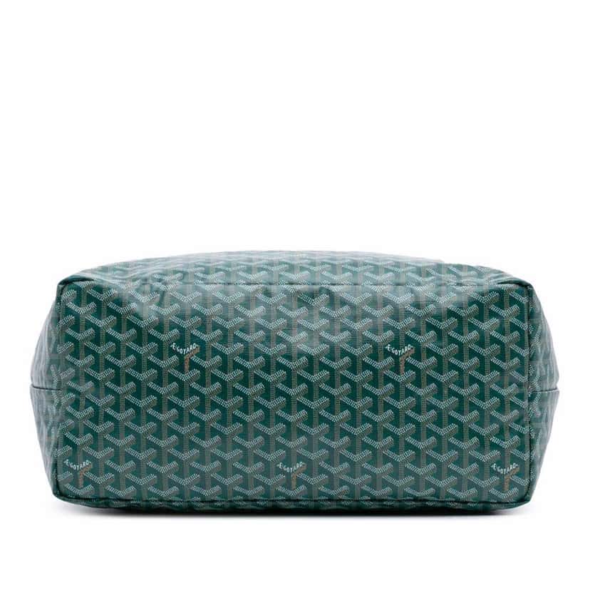Goyard Goyardine Saint Louis GM Green Canvas Good condition - Inside View