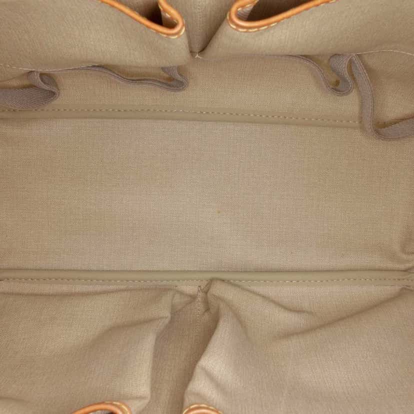 Louis Vuitton Monogram Deauville Brown Canvas Fair condition - Model View