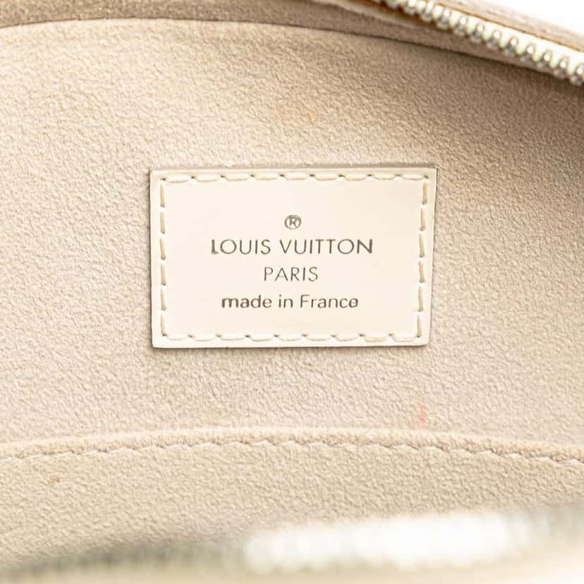 Louis Vuitton Epi Jasmine White Leather Good condition - Box View