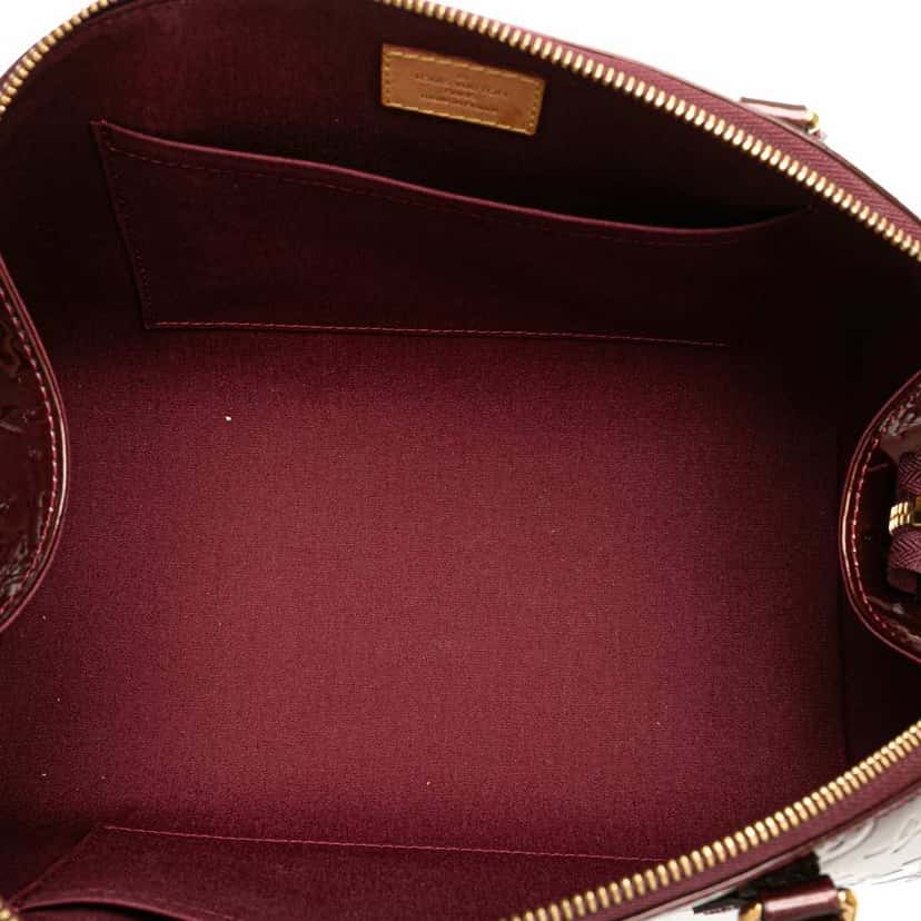 Louis Vuitton Monogram Vernis Sherwood PM Red Leather Good condition - Model View