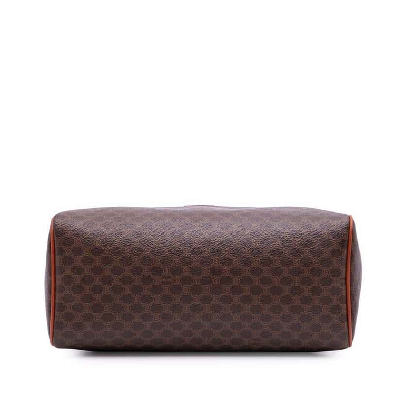 Celine Macadam Coated Canvas Handbag Brown Canvas Good condition - Inside View