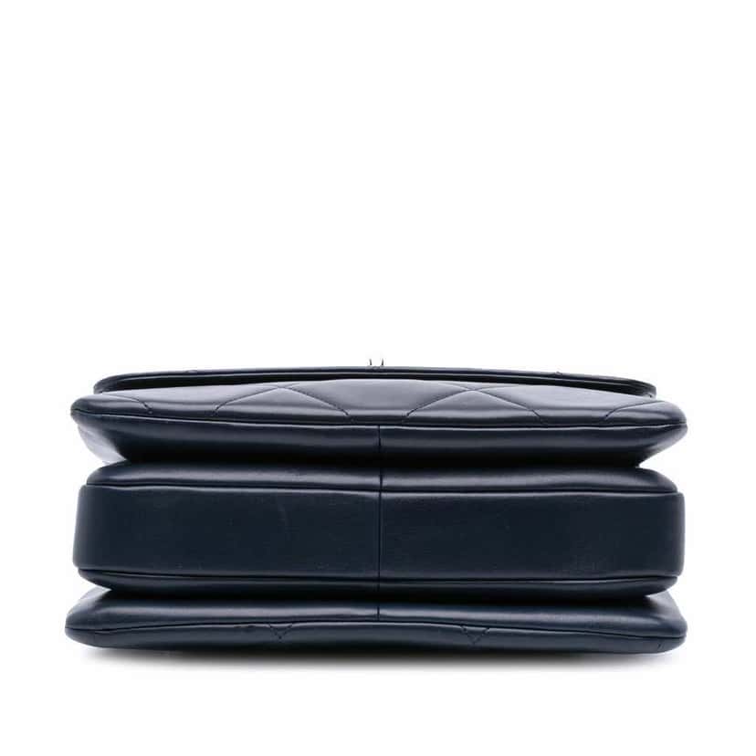 Chanel Medium Lambskin Trendy CC Top Handle Bag Black Leather Good condition - Inside View