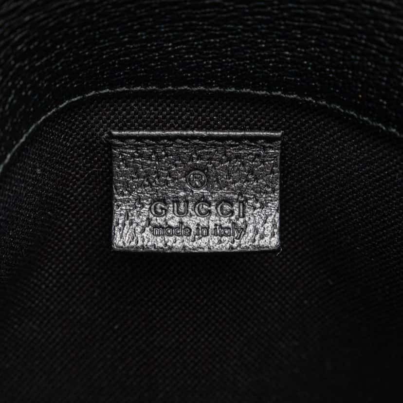 Gucci GG Supreme Psychedelic Belt Bag Black Canvas Good condition - Box View