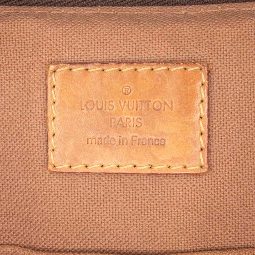 Louis Vuitton Monogram Palermo PM Brown Canvas Good condition - Box View