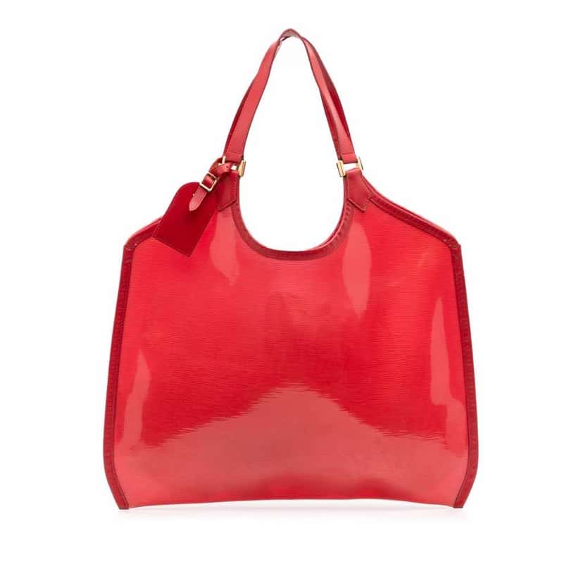Louis Vuitton Epi Plage Baia Red Leather Good condition - Front View