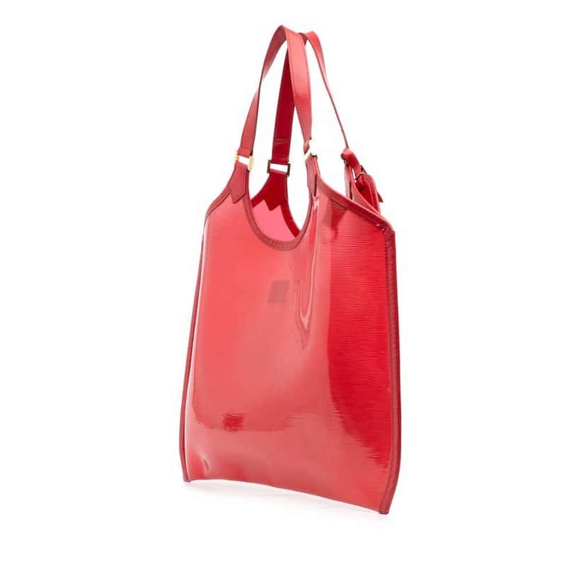 Louis Vuitton Epi Plage Baia Red Leather Good condition - Back View