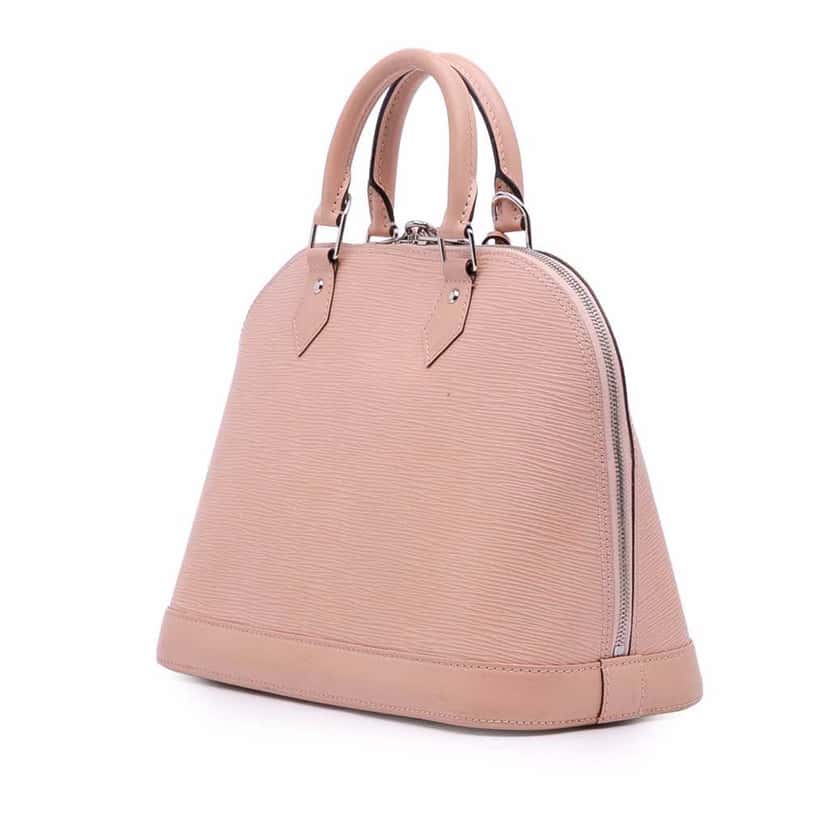 Louis Vuitton Epi Alma PM Pink Leather Good condition - Back View