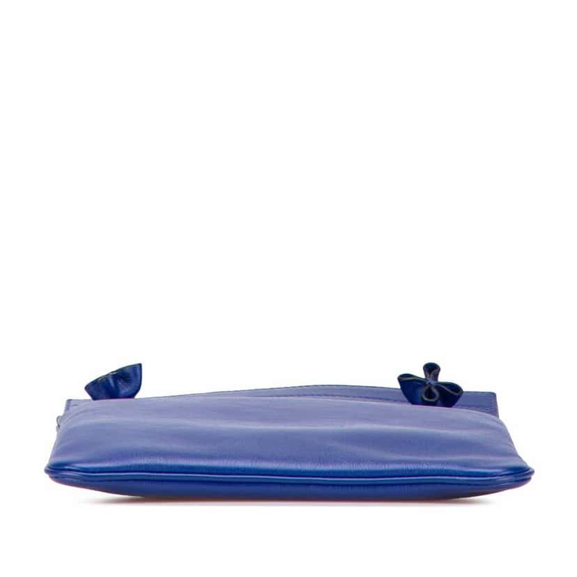 Hermès Mini Swift Aline Bag Blue Leather Good condition - Inside View