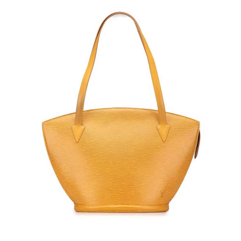 Louis Vuitton Epi Saint Jacques PM Long Strap Yellow Leather Good condition - Front View