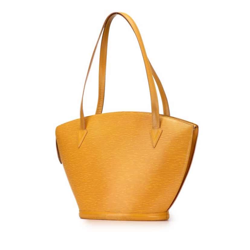 Louis Vuitton Epi Saint Jacques PM Long Strap Yellow Leather Good condition - Back View