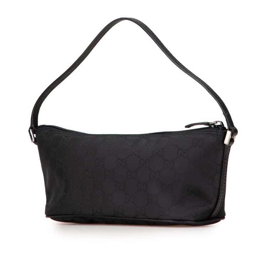 Gucci GG Nylon Boat Black Good condition - Back View