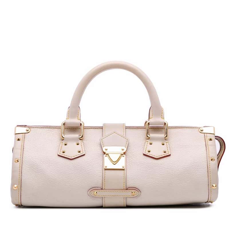 Louis Vuitton Suhali LEpanoui PM White Leather Good condition - Front View