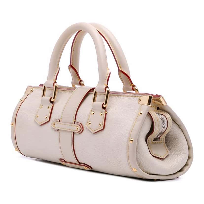 Louis Vuitton Suhali LEpanoui PM White Leather Good condition - Back View