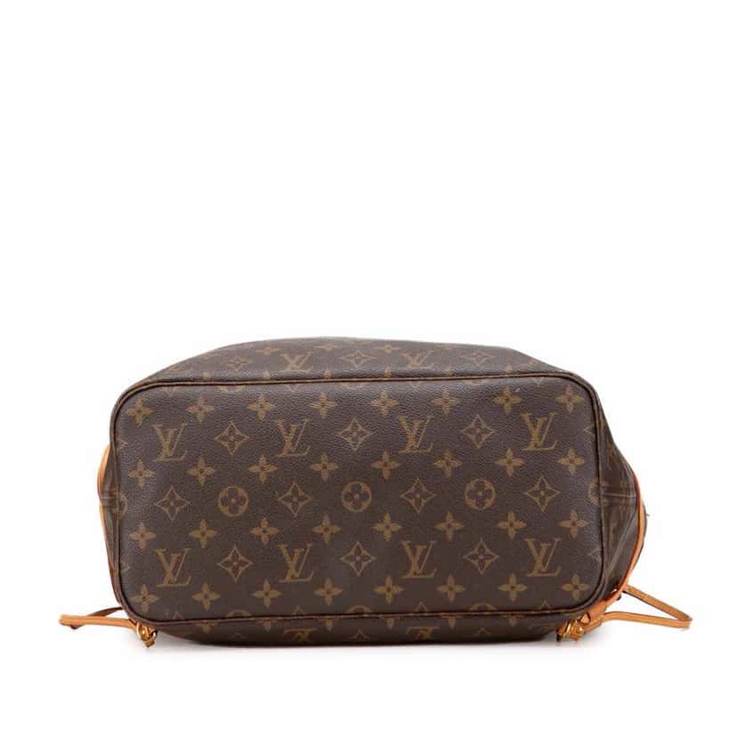 Louis Vuitton Monogram Neverfull MM Brown Canvas Fair condition - Inside View