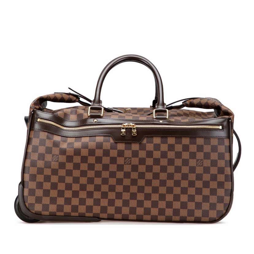 Louis Vuitton Damier Ebene Eole 50 Brown Canvas Good condition - Front View