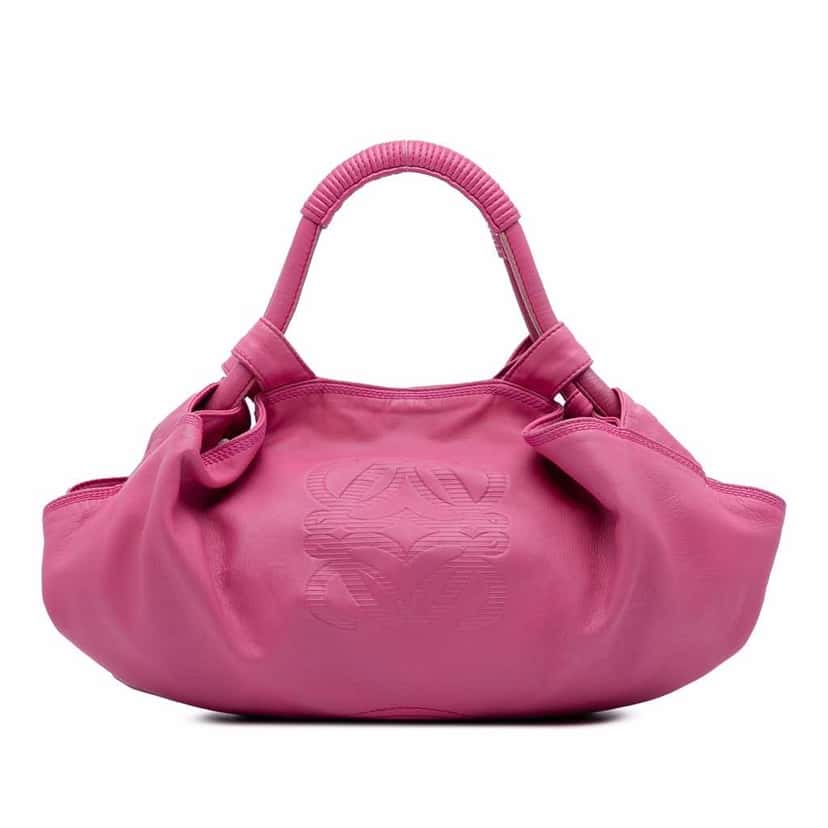Loewe Nappa Aire Pink Leather Good condition - Front View