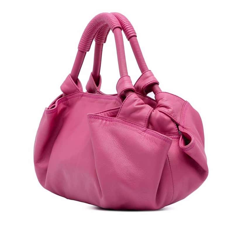 Loewe Nappa Aire Pink Leather Good condition - Back View