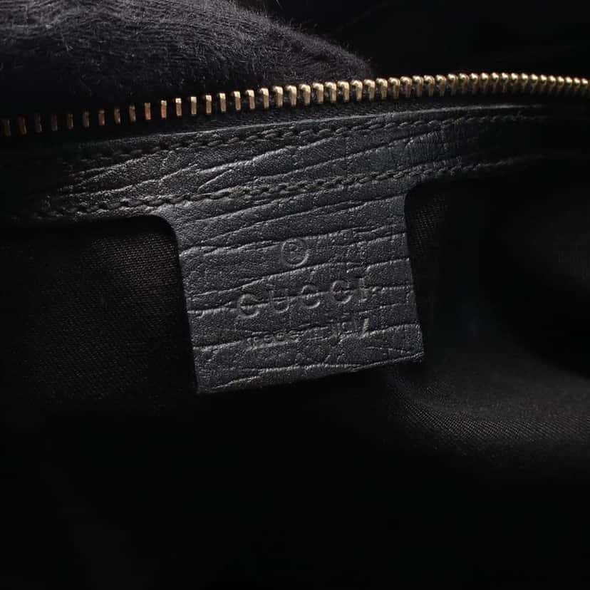 Gucci GG Canvas Hasler Web Tote Black Canvas Good condition - Model View