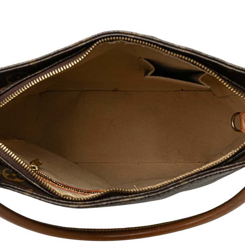 Louis Vuitton Monogram Looping GM Brown Canvas Good condition - Model View