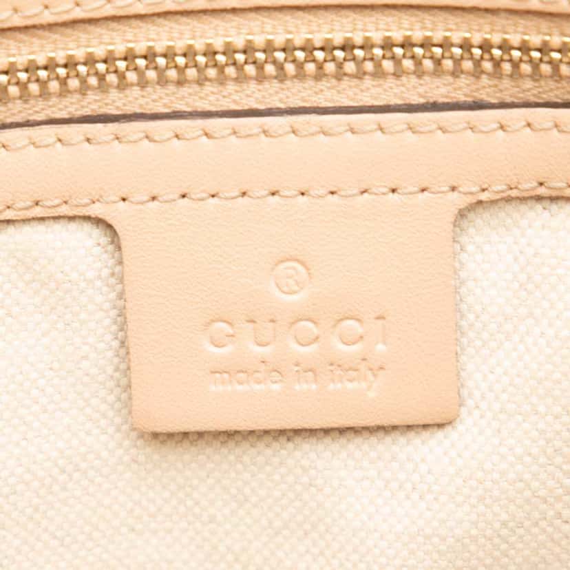 Gucci GG Canvas Web Satchel Brown Canvas Good condition - Box View
