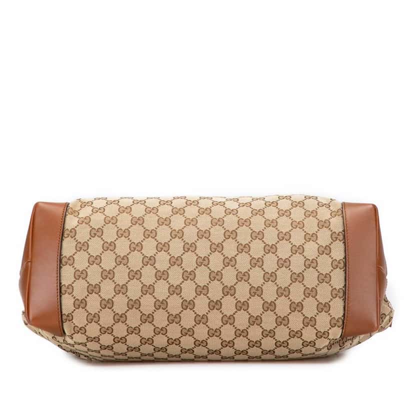 Gucci GG Canvas Tote Brown Canvas Good condition - Inside View