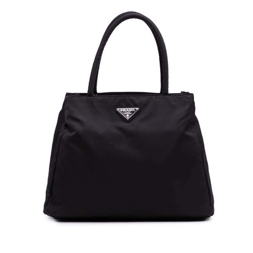 Prada Tessuto Tote Black Good condition - Front View