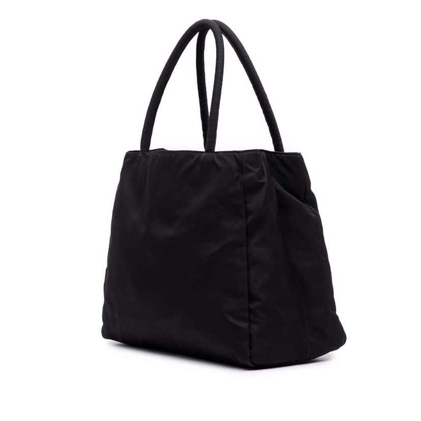 Prada Tessuto Tote Black Good condition - Back View