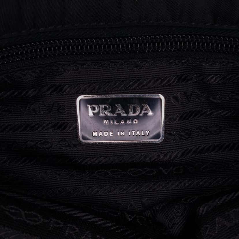 Prada Tessuto Tote Black Good condition - Box View