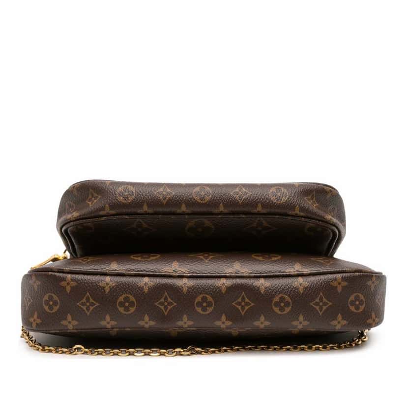 Louis Vuitton Monogram Multi Pochette Accessoires Brown Canvas Good condition - Inside View