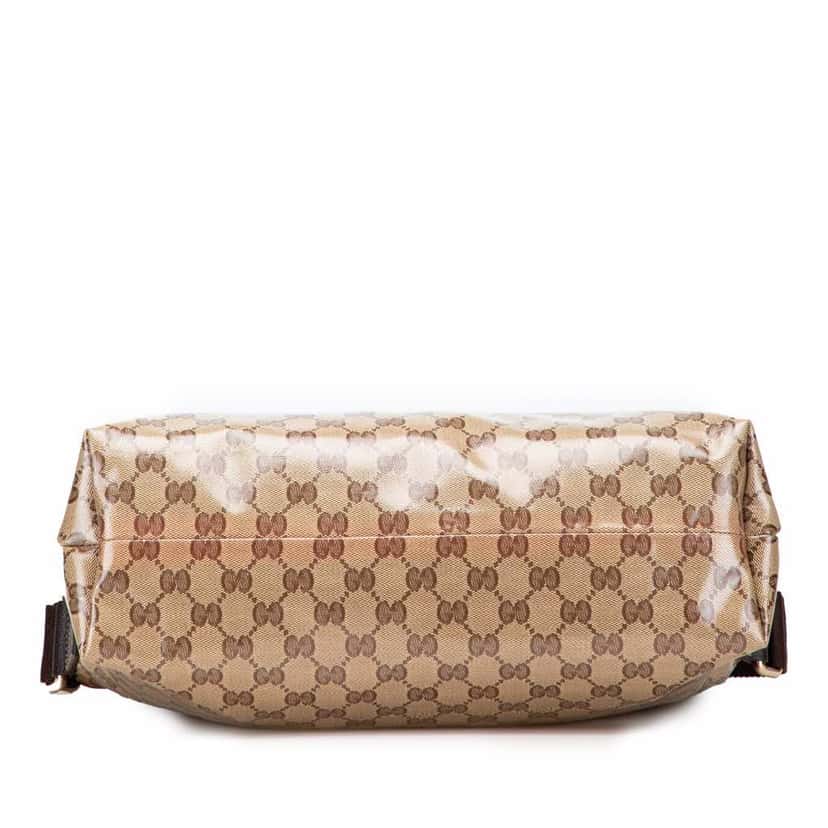 Gucci GG Crystal Crossbody Brown Canvas Good condition - Inside View
