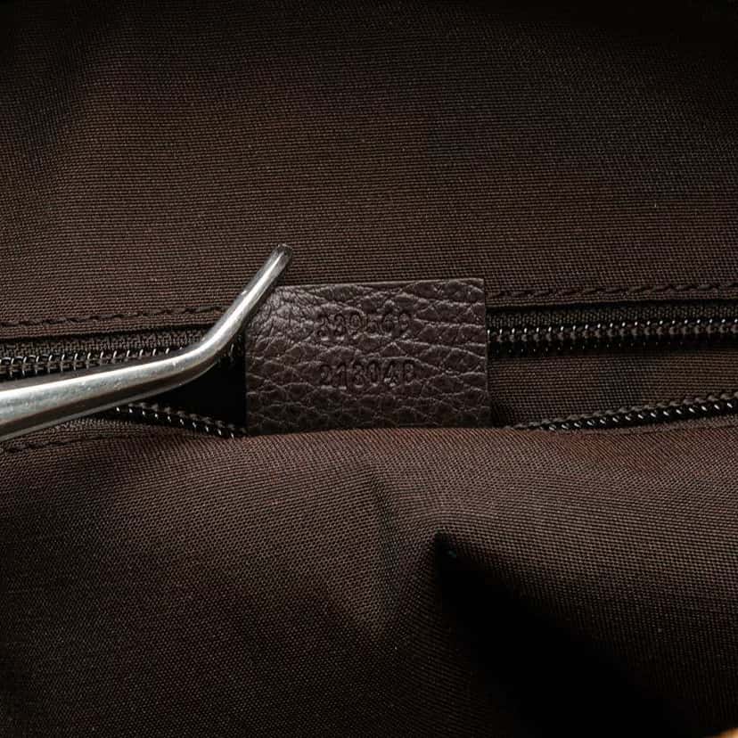 Gucci GG Crystal Crossbody Brown Canvas Good condition - Box View