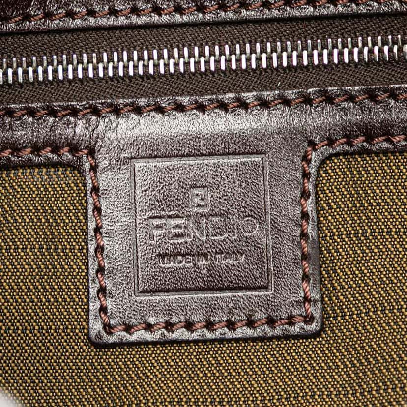 Fendi Zucca Canvas Mamma Forever Brown Canvas Good condition - Box View