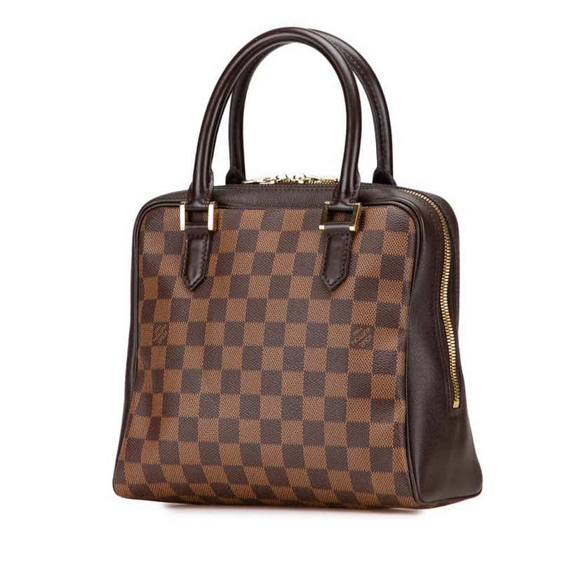 Louis Vuitton Damier Ebene Brera Brown Canvas Good condition - Back View