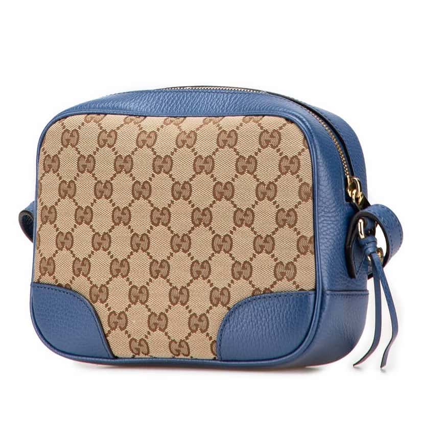 Gucci GG Canvas Bree Crossbody Brown Canvas Good condition - Back View