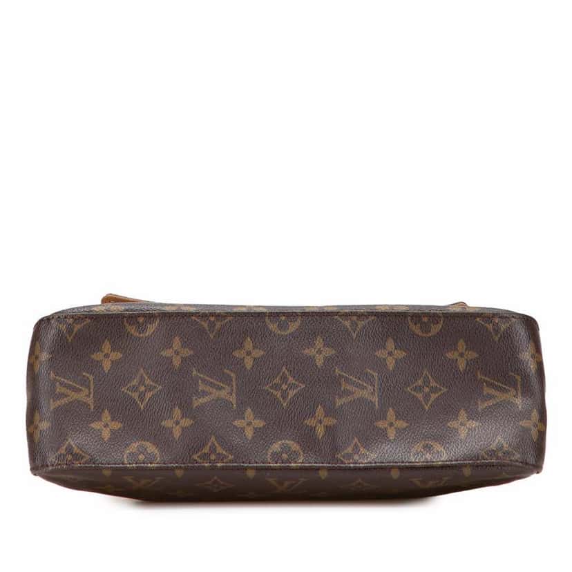 Louis Vuitton Monogram Mini Looping Brown Canvas Good condition - Inside View