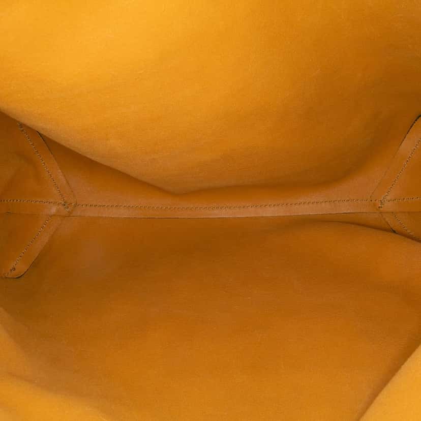 Gucci Small Leather Horsebit Park Avenue Tote Yellow Leather Good condition - Box View