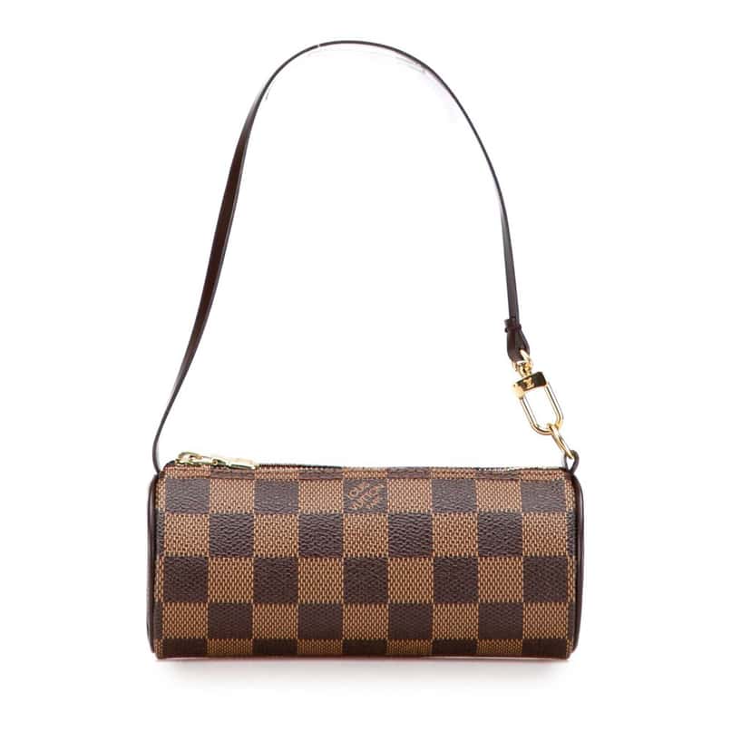 Louis Vuitton Damier Ebene Papillon Pochette Brown Canvas Good condition - Front View