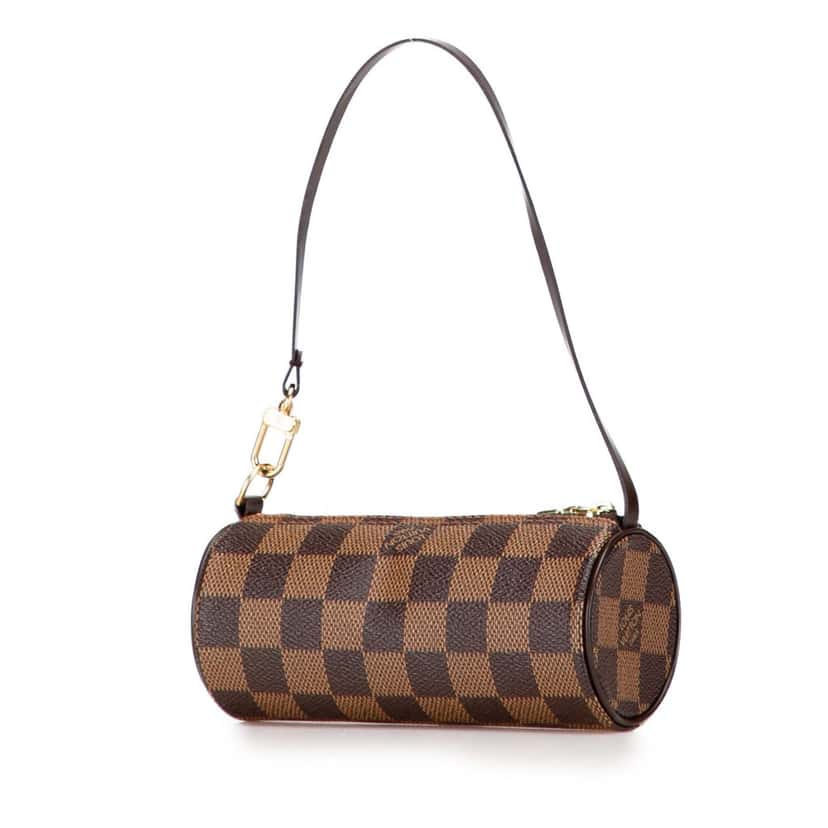 Louis Vuitton Damier Ebene Papillon Pochette Brown Canvas Good condition - Back View
